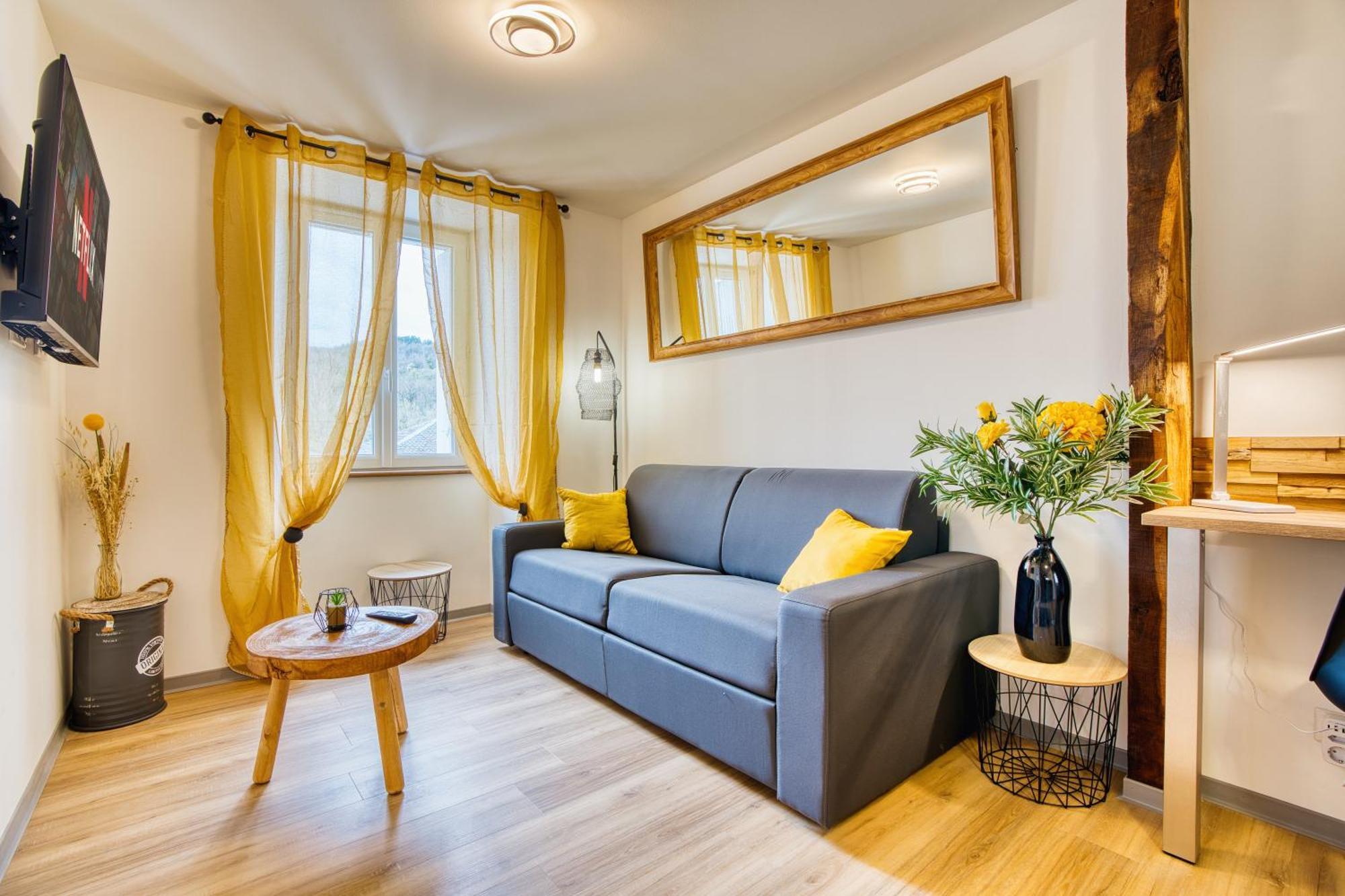 Les Hourtous Netflix Wi-Fi Fibre Terasse 4 Pers Appartement Banassac Buitenkant foto